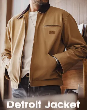 American Retro Detroit Hunting Heavy Canvas Men's Jacket