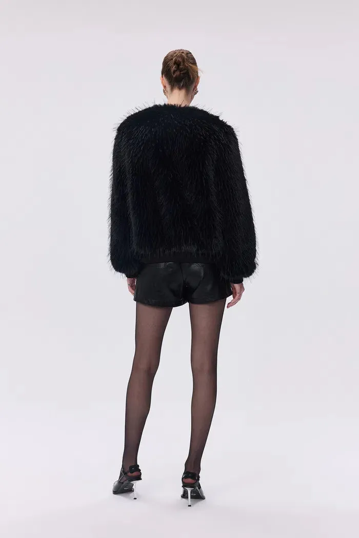 Ariana Jacket in Premium Double Coated Faux Fur