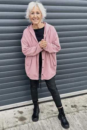 Bieber Hooded Jacket Pink
