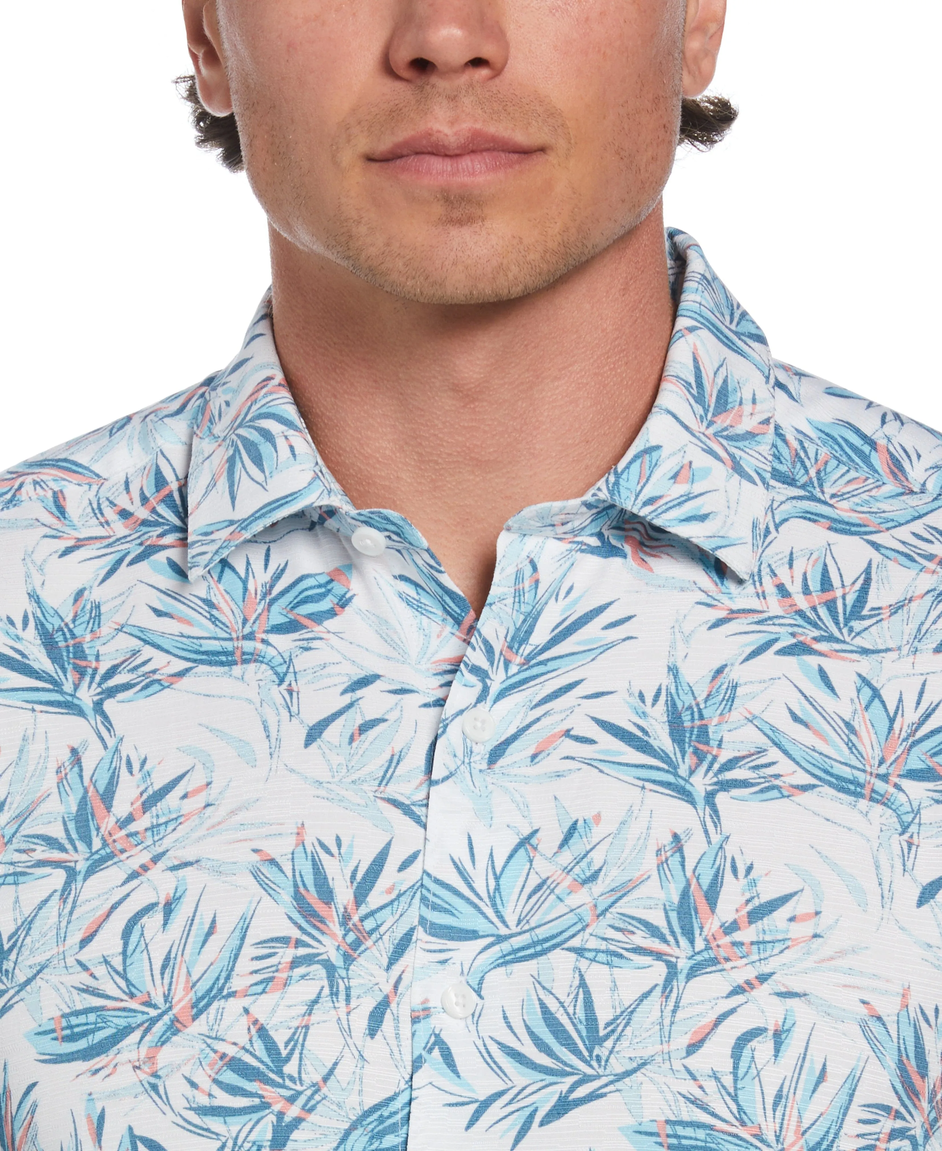 Big & Tall Floral Print Shirt