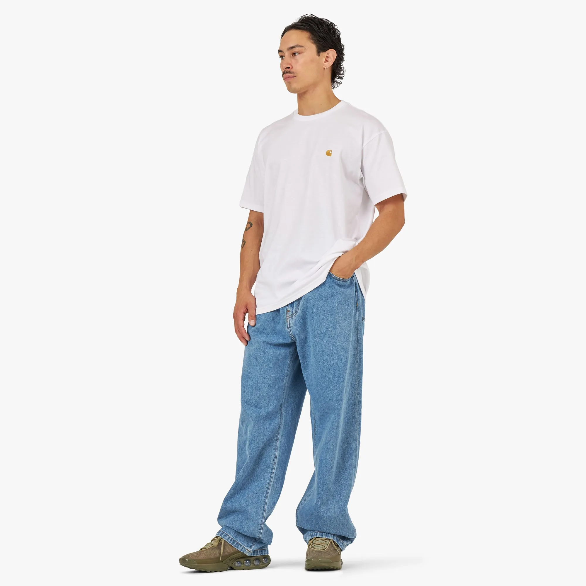 Carhartt WIP Landon Pant / Blue / Stone washed