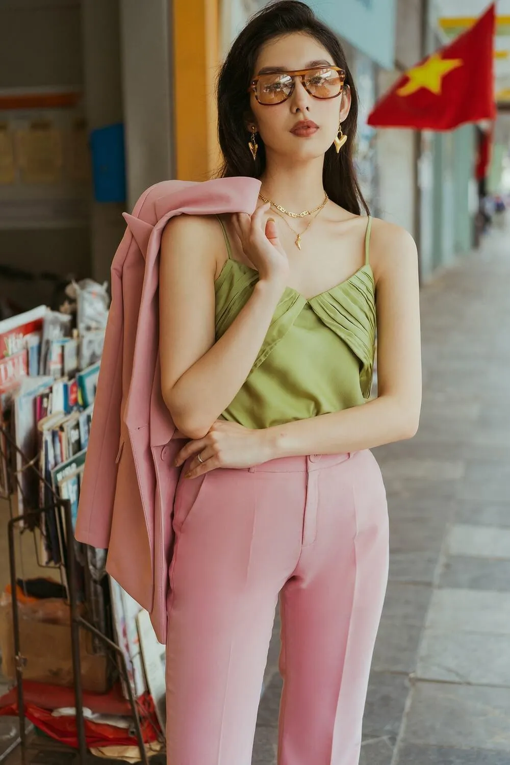 Cecil Draping Top