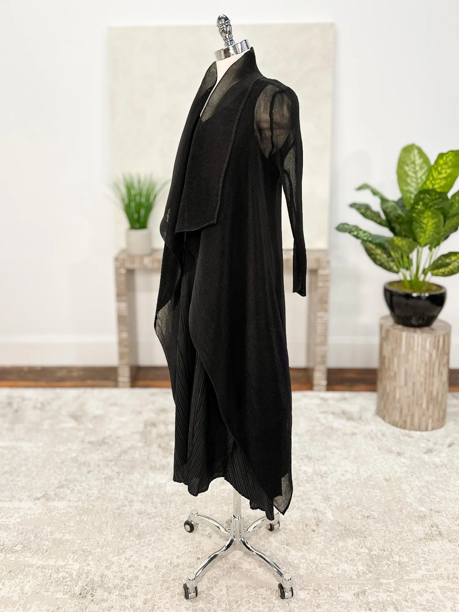 Collare Coat, Black