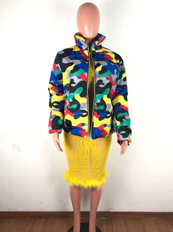 Color Camo Jacket