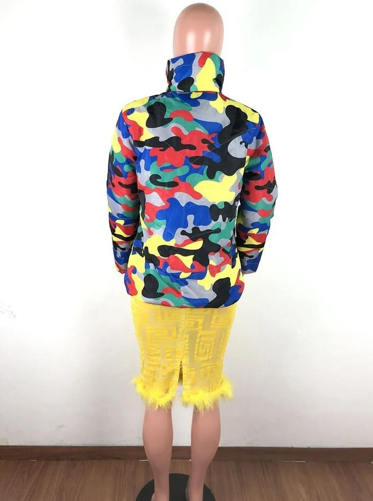 Color Camo Jacket