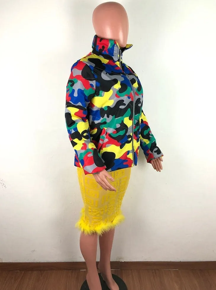 Color Camo Jacket