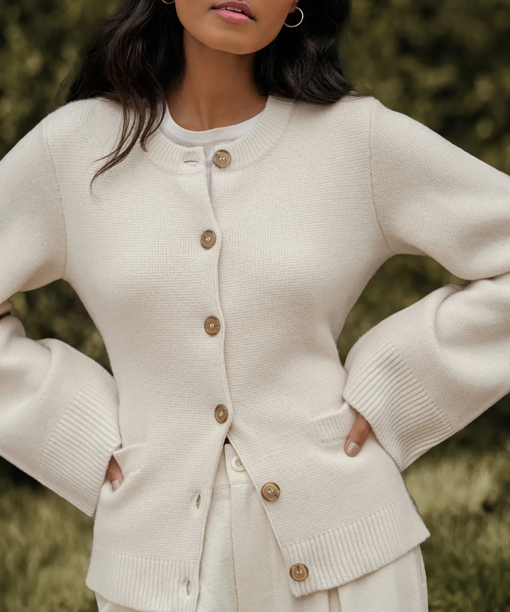 Cozy Button Up Sweater