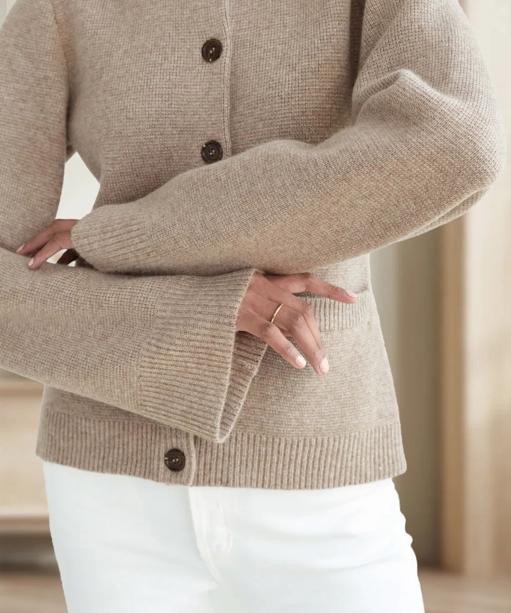Cozy Button Up Sweater