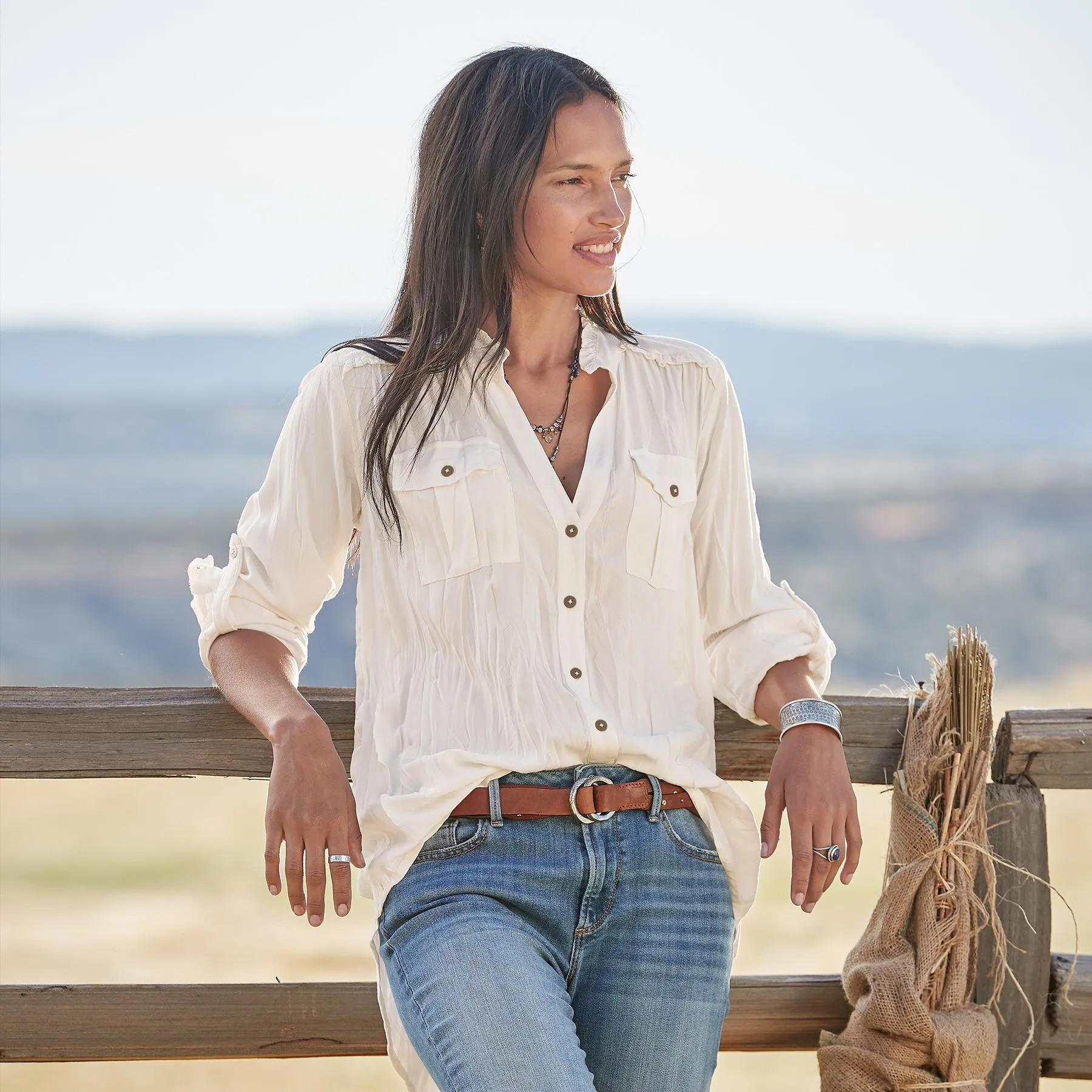 Femme Militaire Blouse, Petite