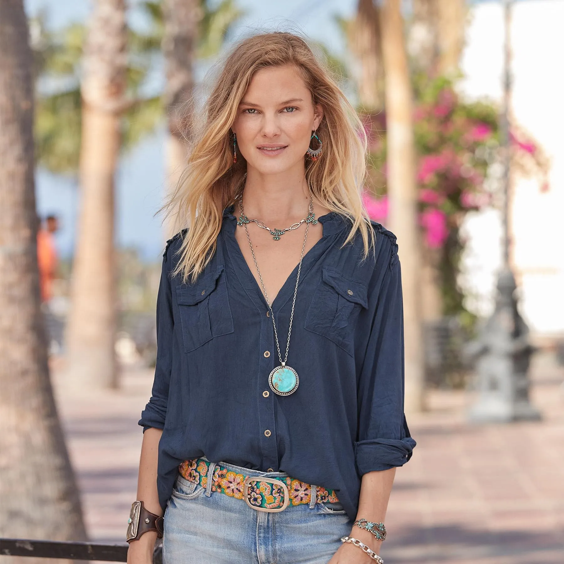 Femme Militaire Blouse, Petite