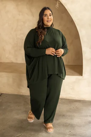 Freya Top | Pine | FINAL SALE