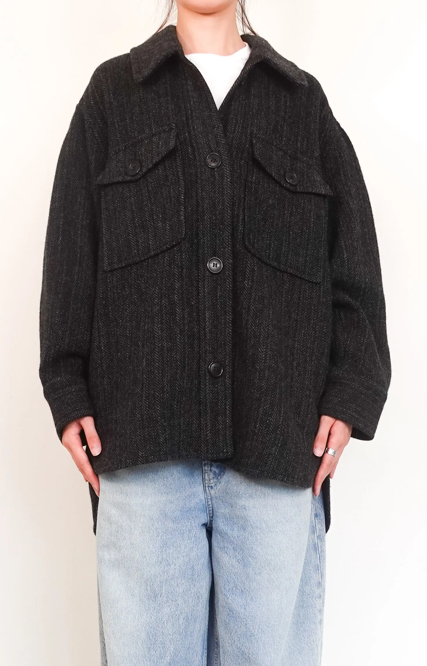 Garvey wool shacket RRP £395