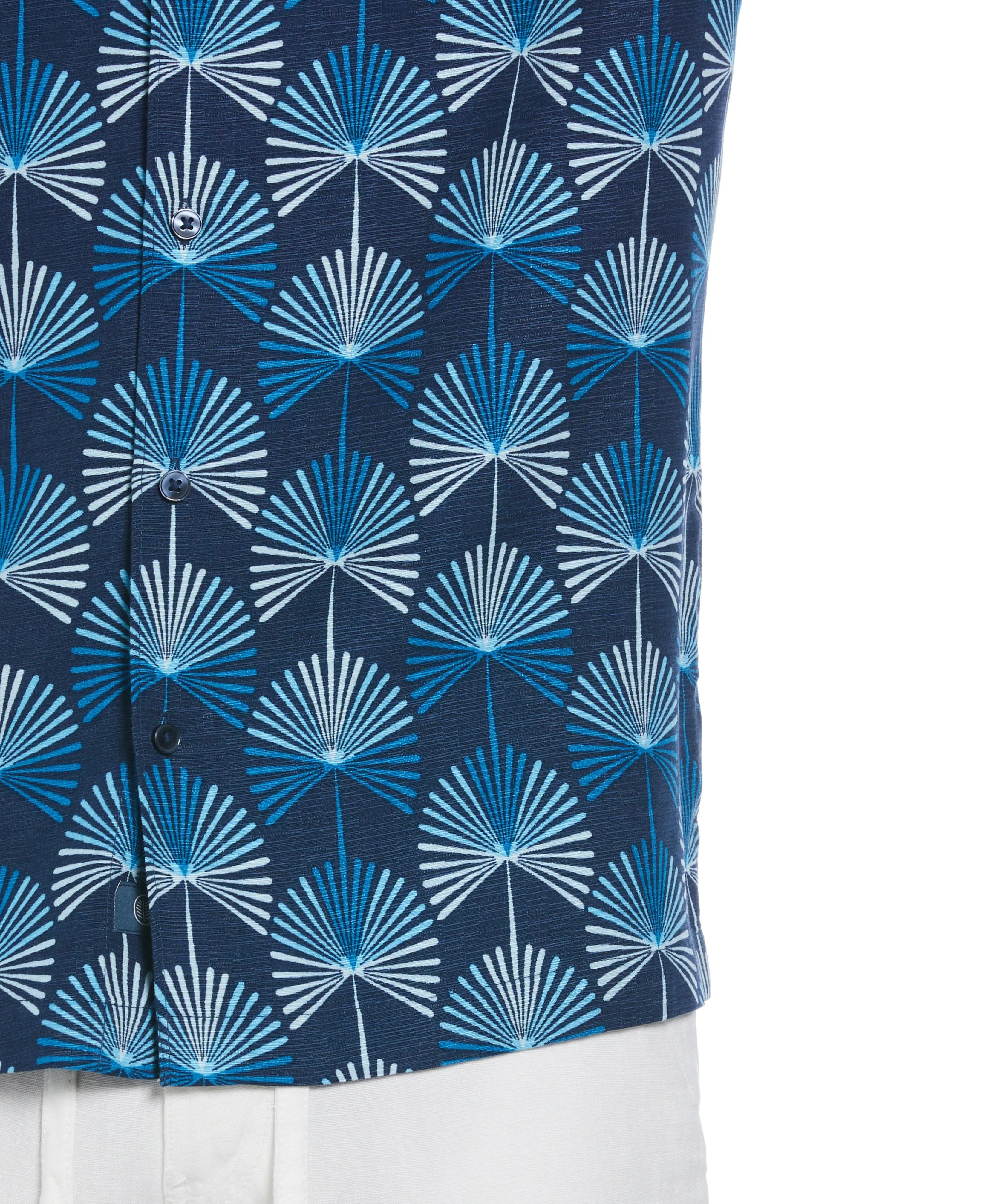 Geo Botanical Print Shirt