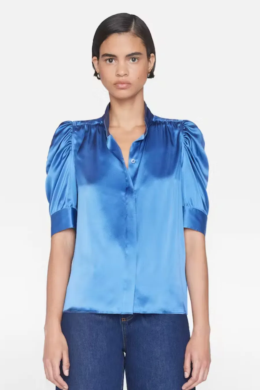 Gillian Top Slate Blue
