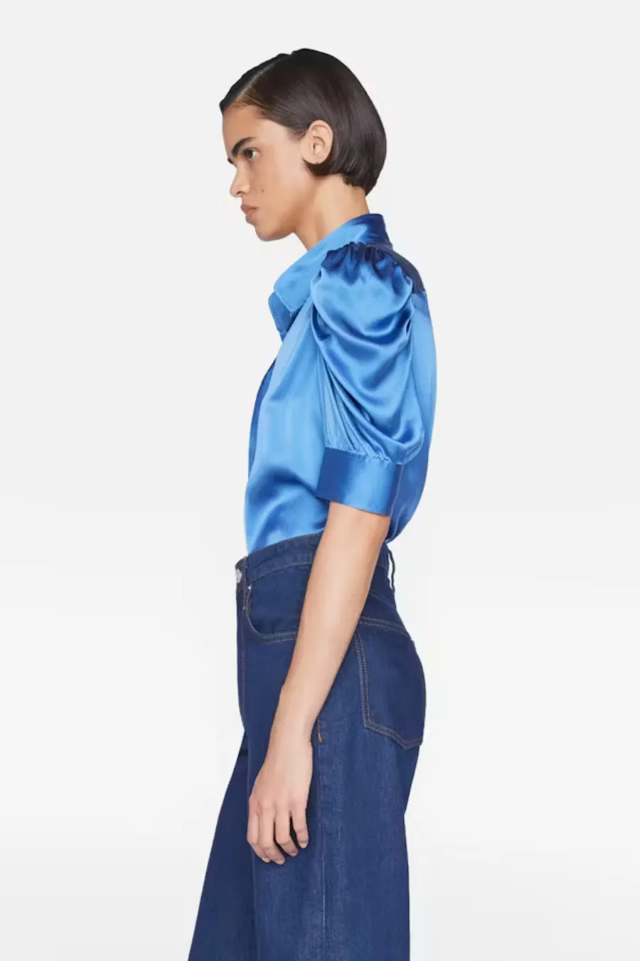Gillian Top Slate Blue