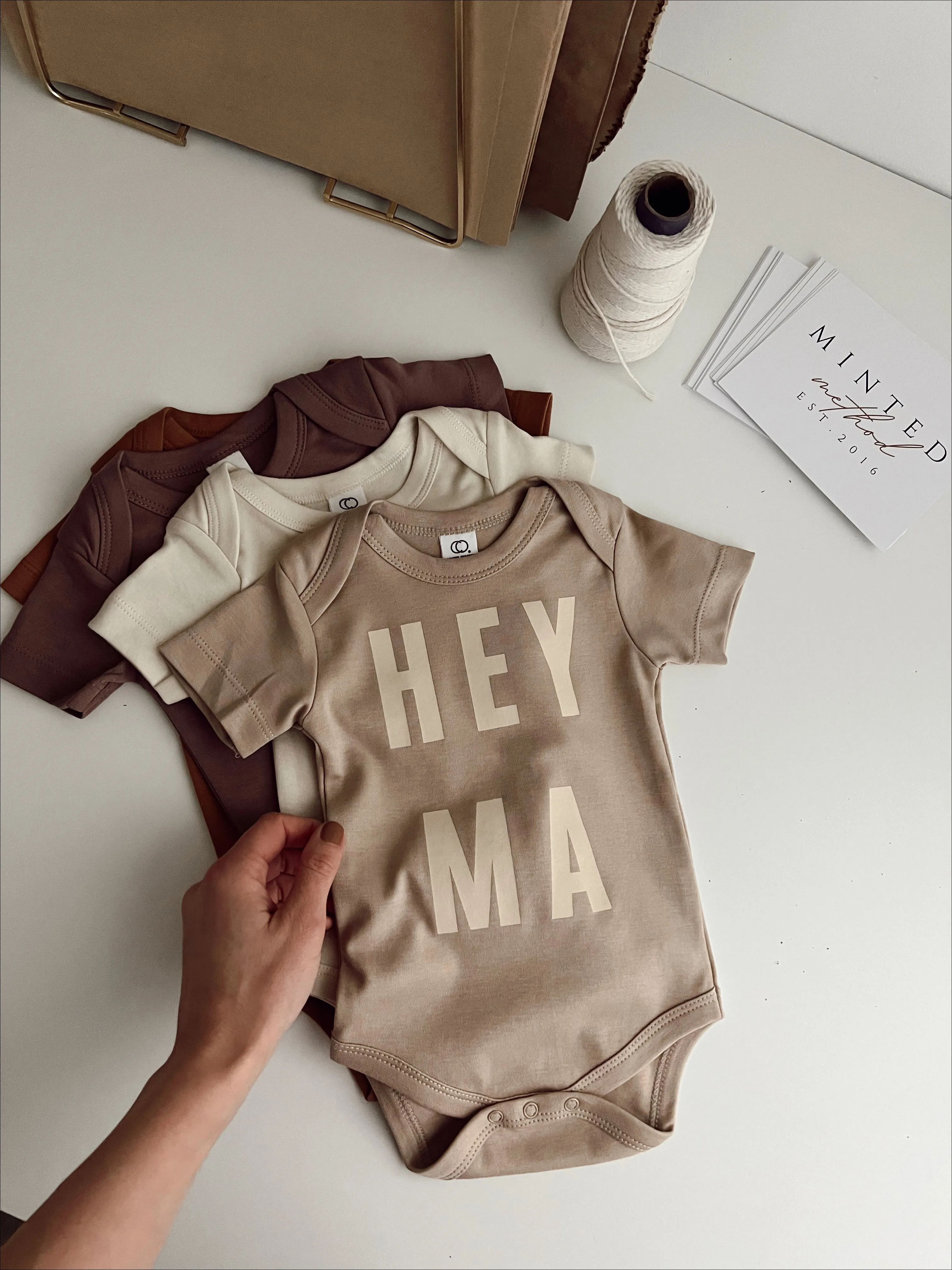 Hey Ma Organic Onesie