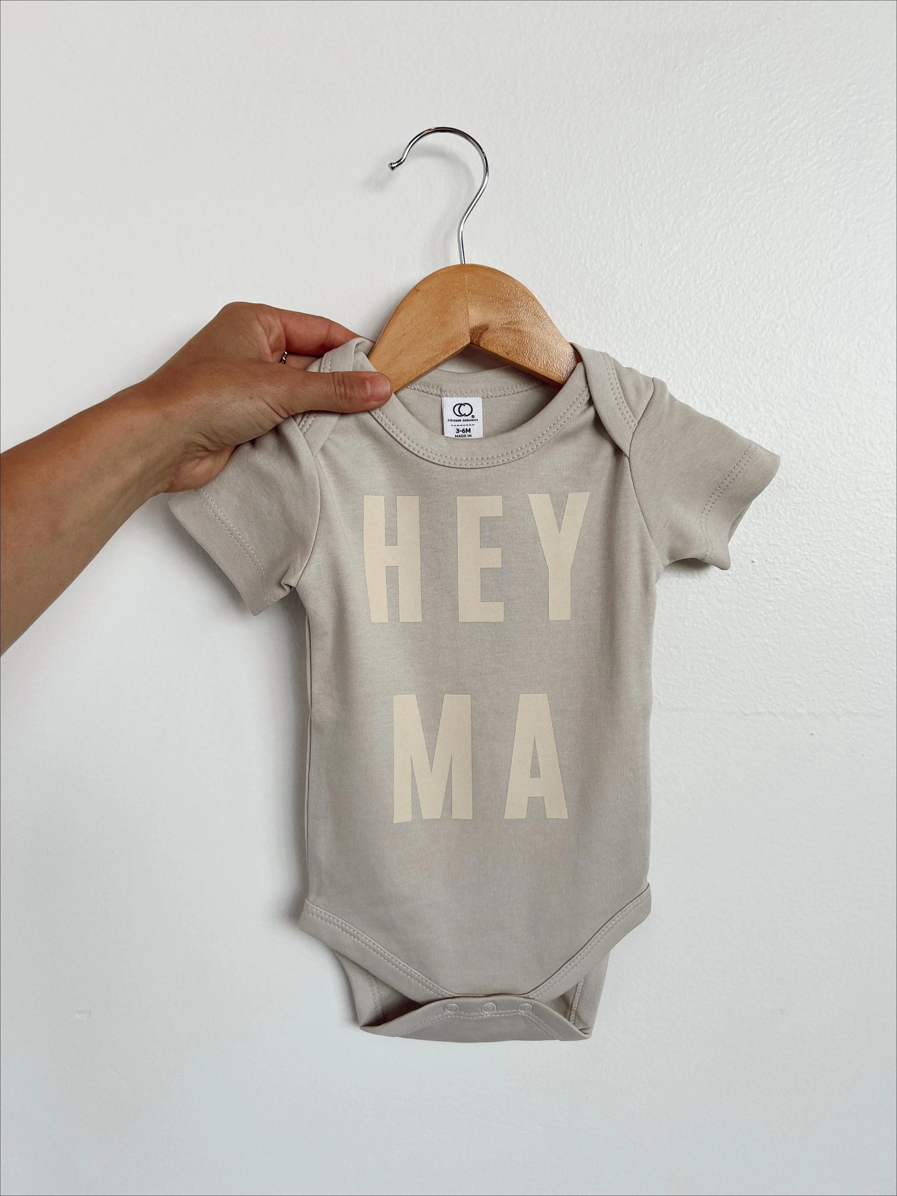 Hey Ma Organic Onesie