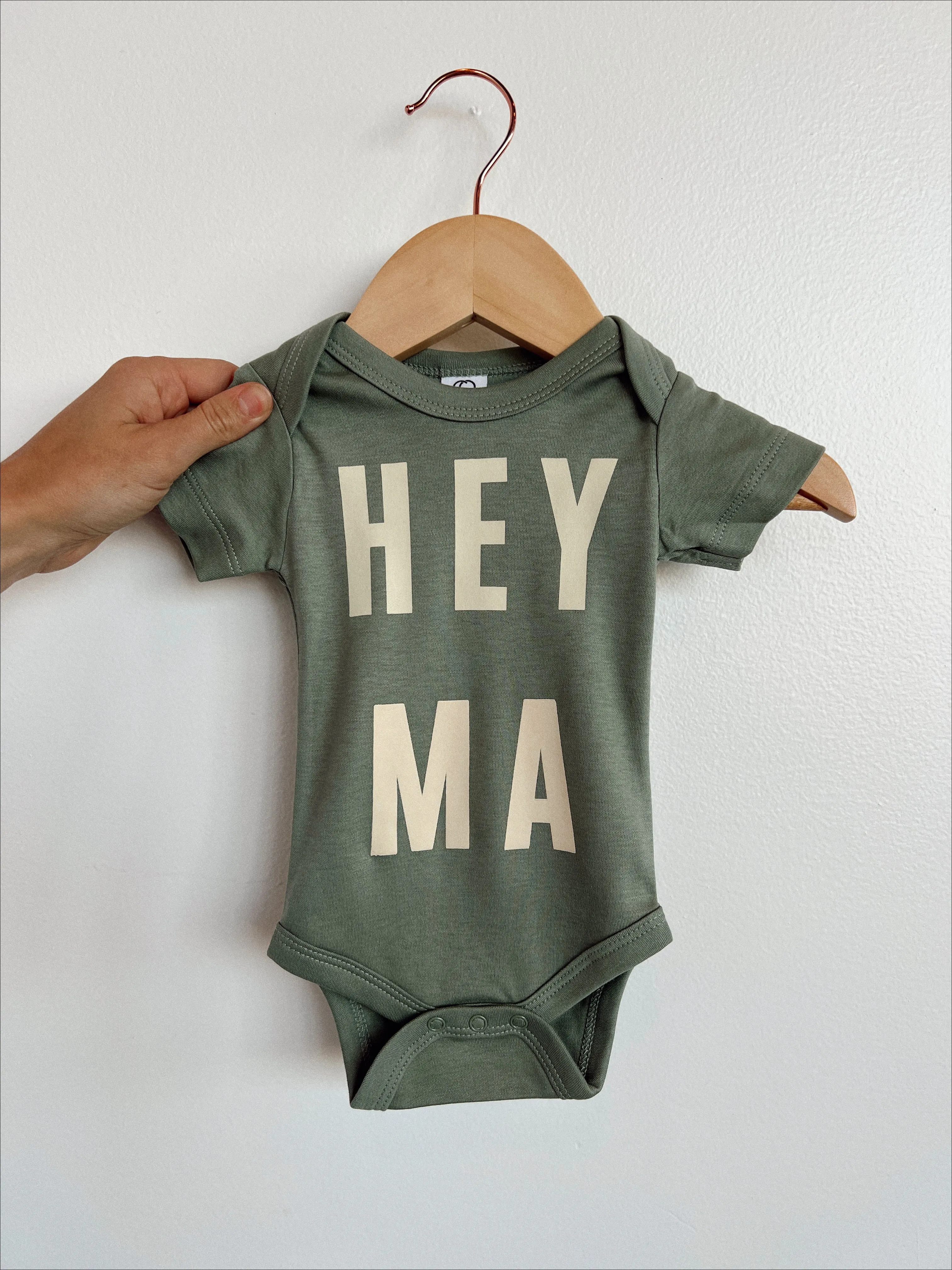 Hey Ma Organic Onesie