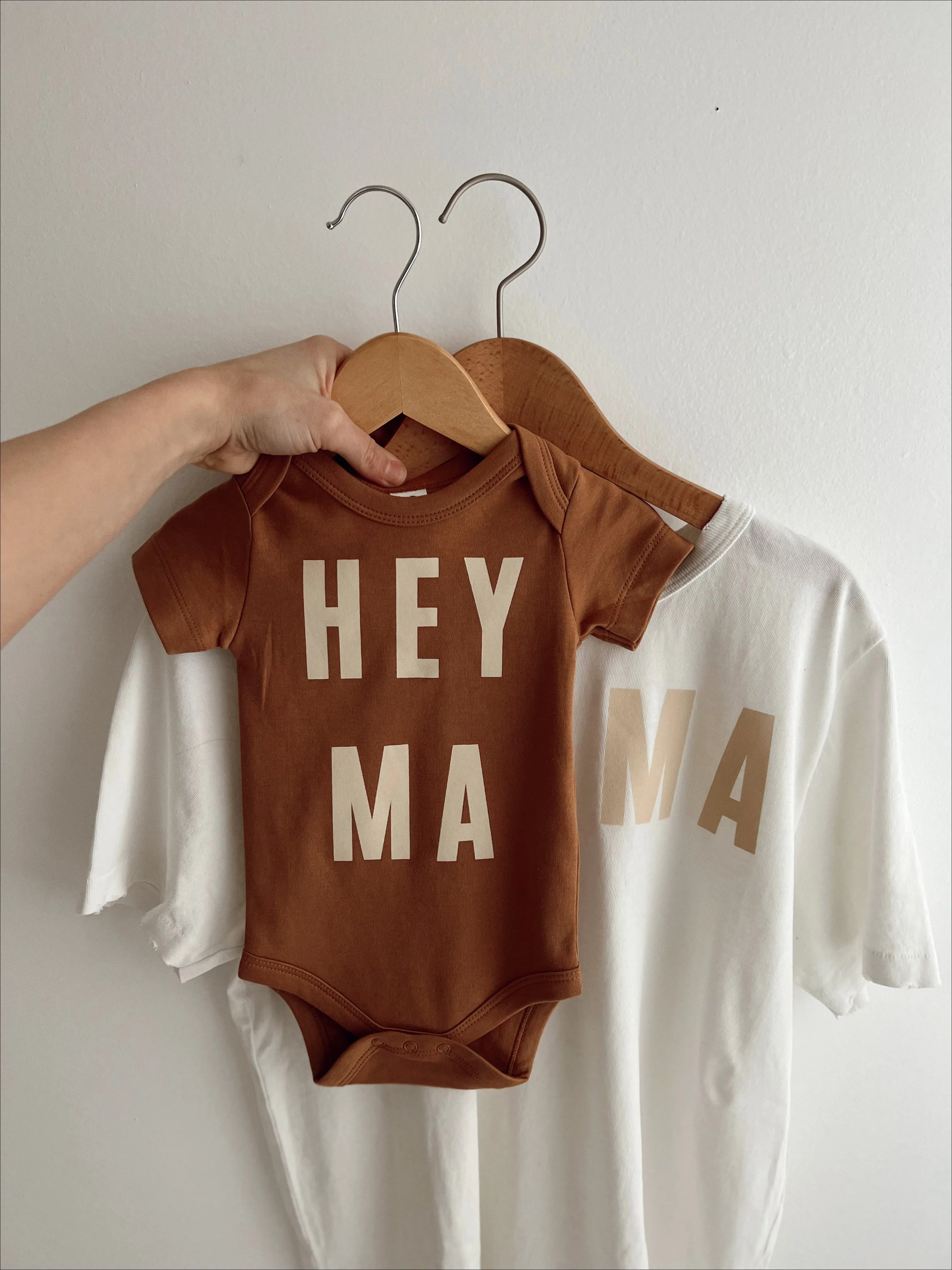 Hey Ma Organic Onesie