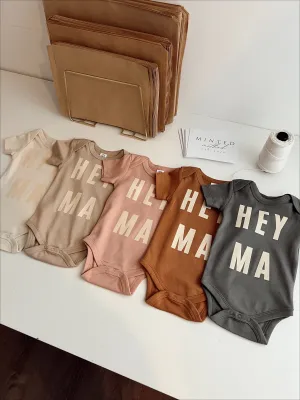 Hey Ma Organic Onesie