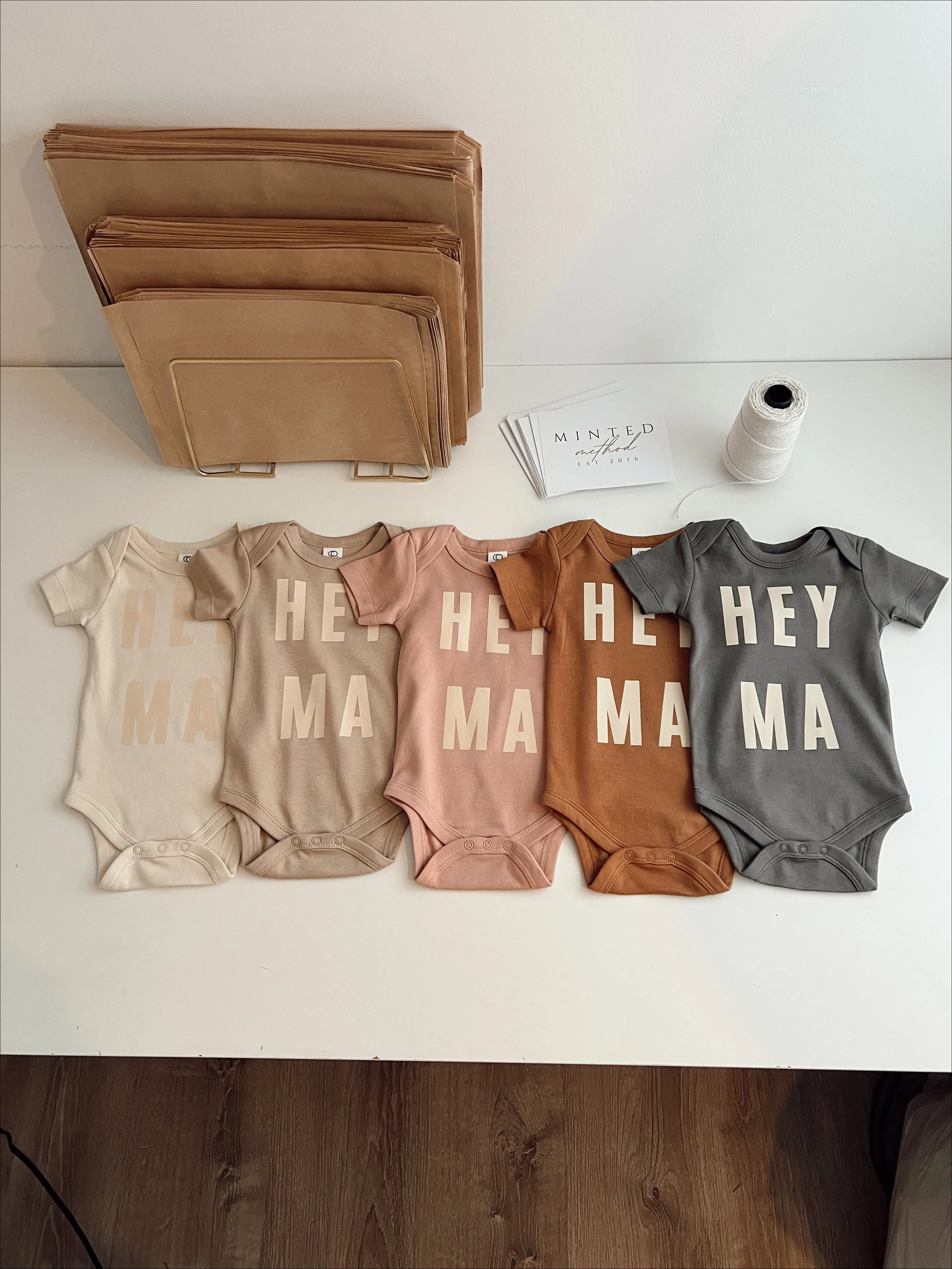 Hey Ma Organic Onesie