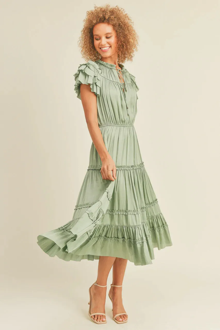 Kianna Ruffled Dress