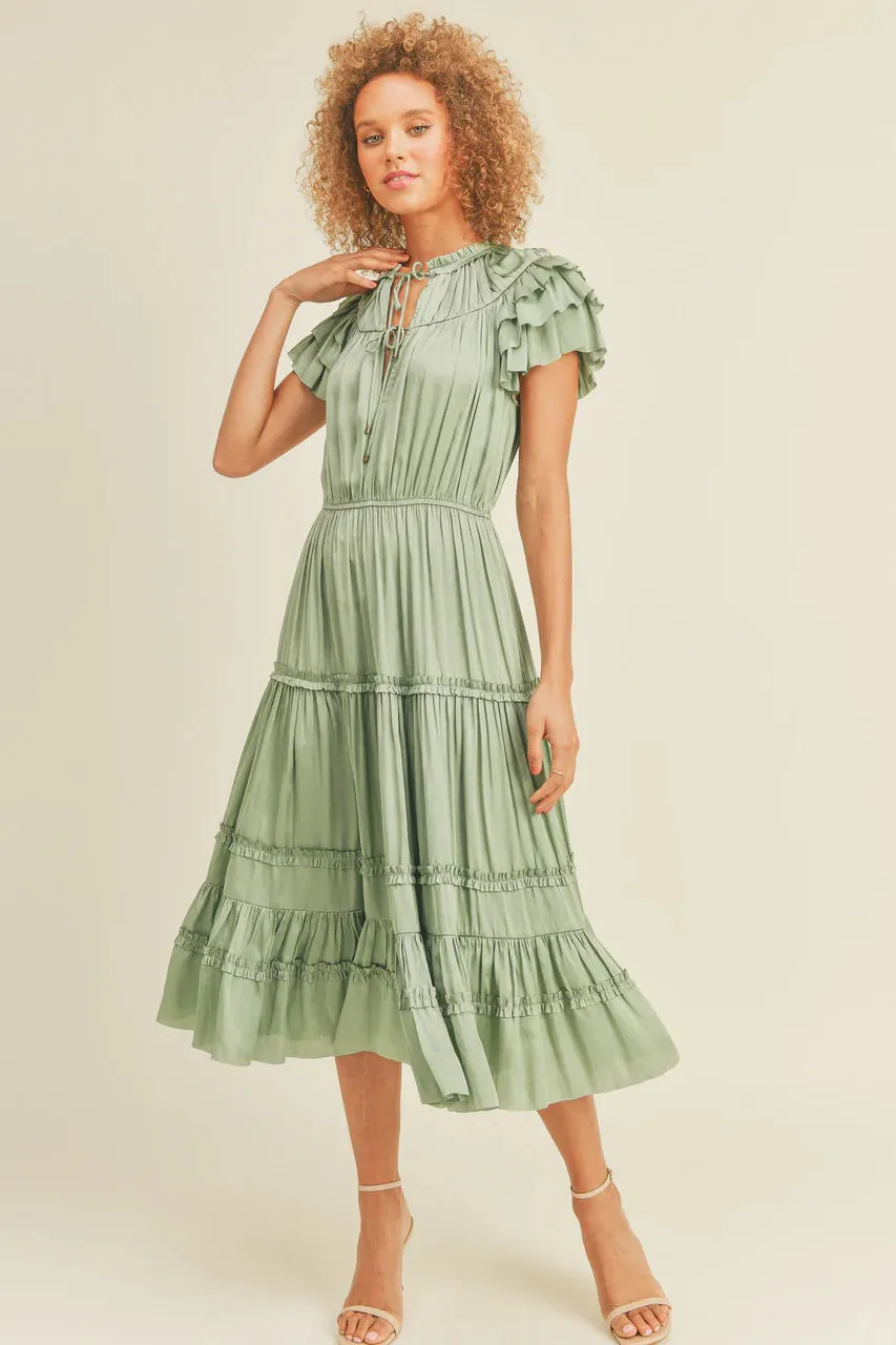 Kianna Ruffled Dress