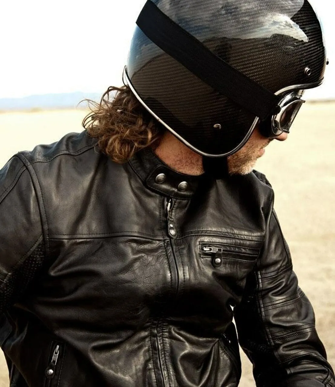 Men's Ronin Style Leather Jacket by TJS