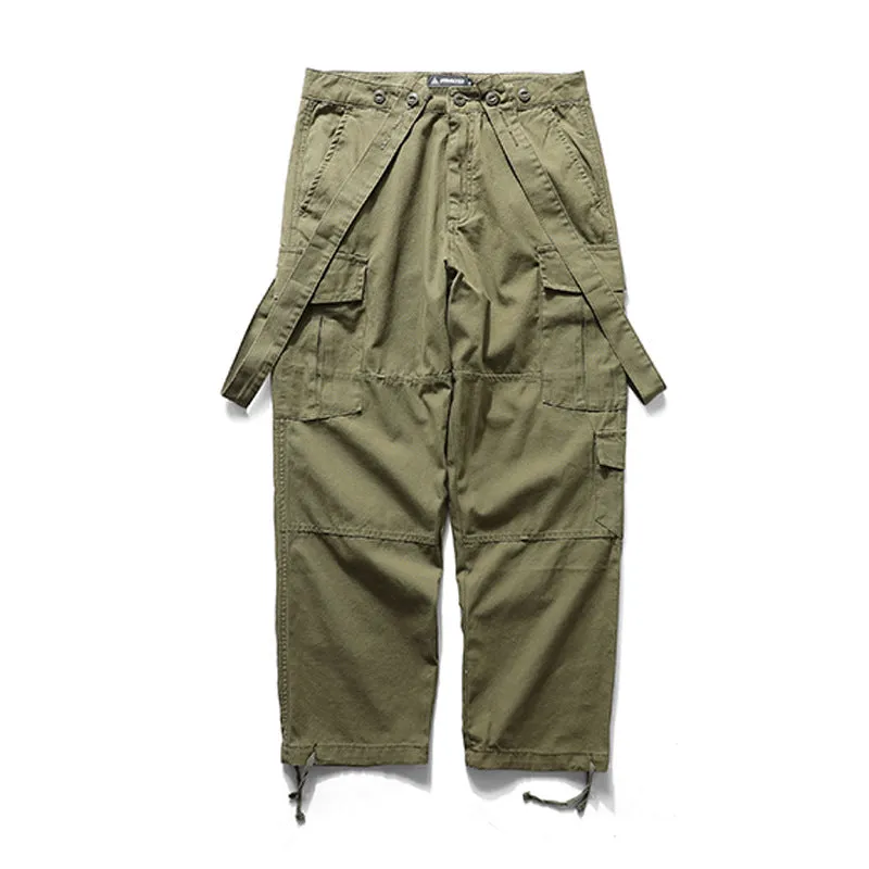 Military Style Camouflage Multi-pocket Overalls