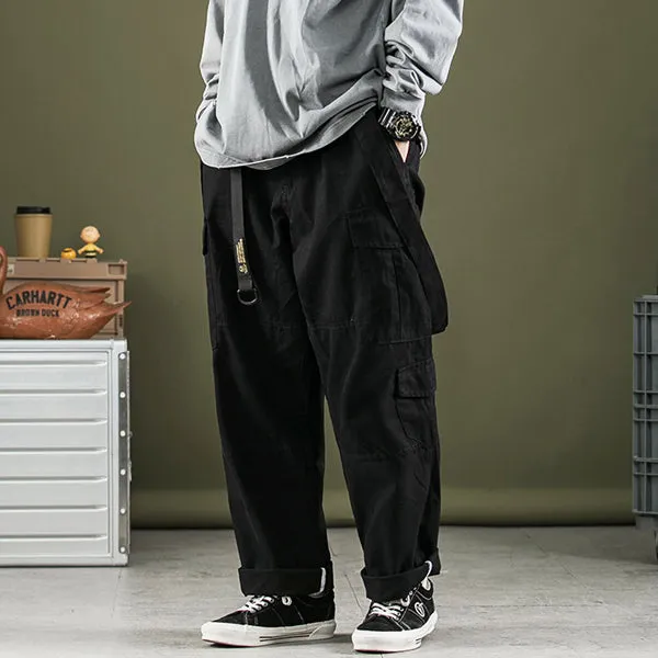 Military Style Camouflage Multi-pocket Overalls
