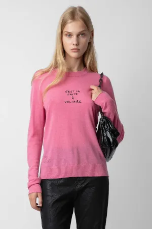 Miss CP Cashmere Jumper Rubber