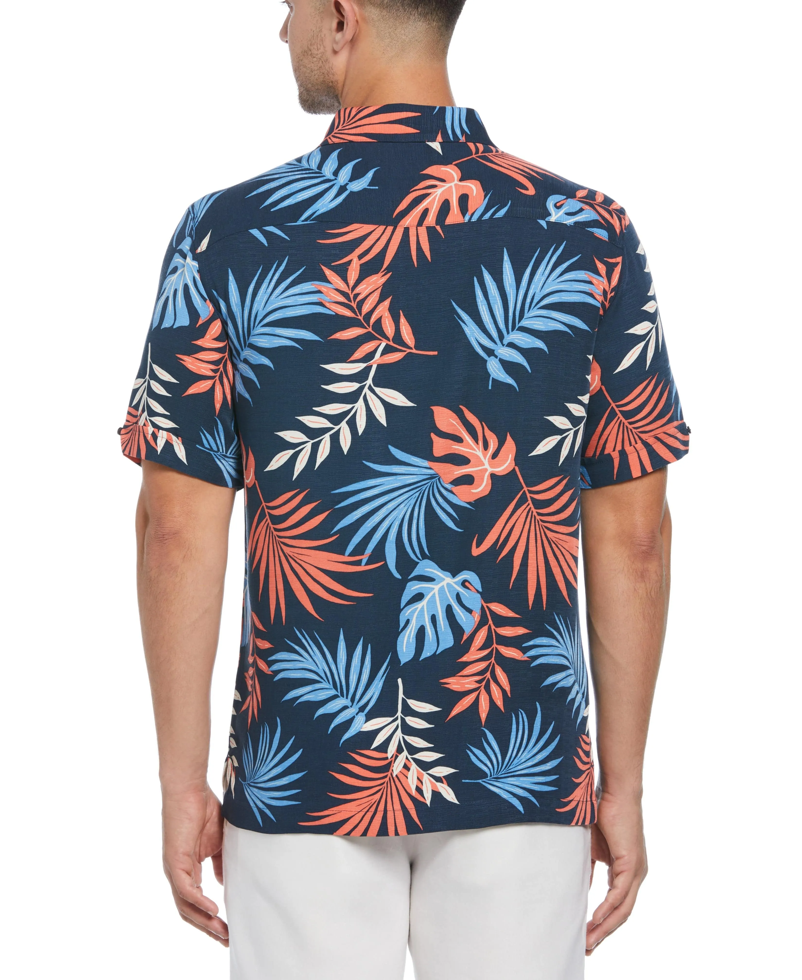 Multicolor Leaf Print Shirt