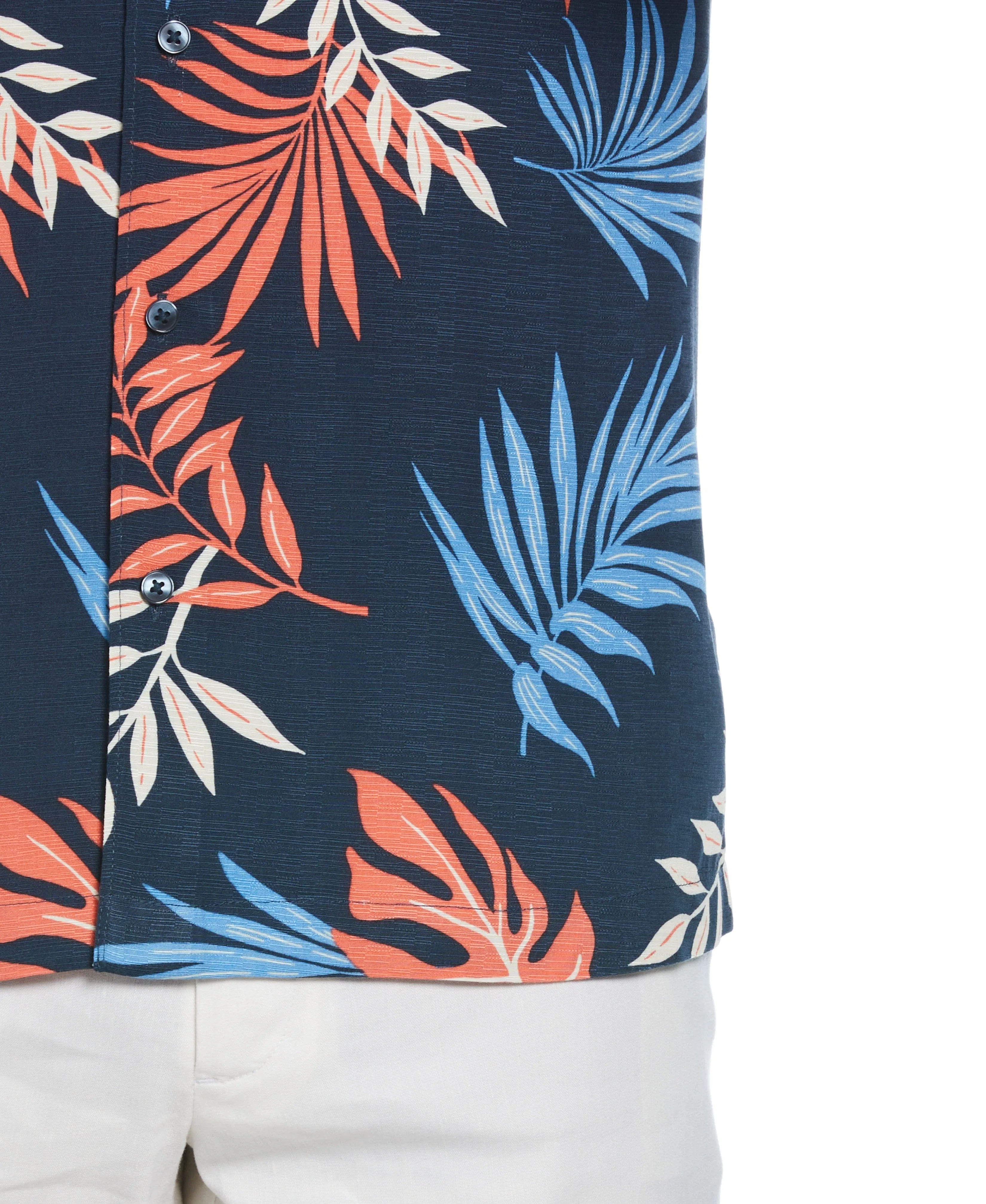 Multicolor Leaf Print Shirt