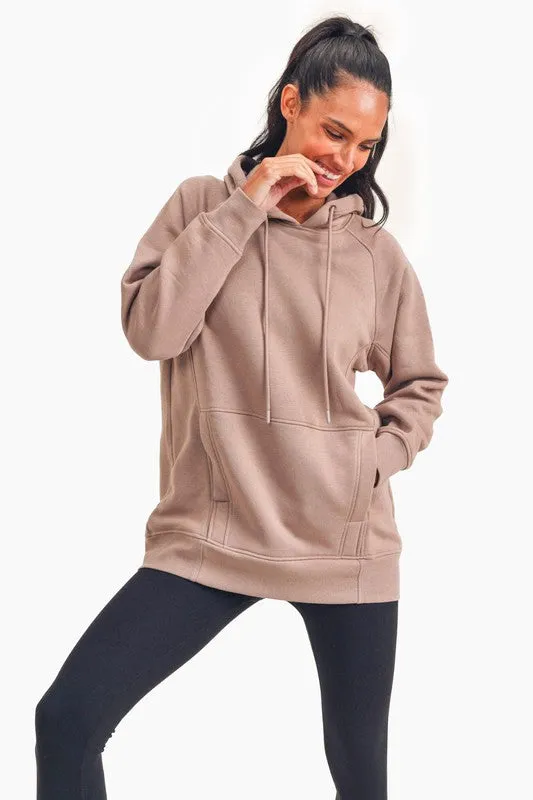 Oversized Hoodie Pullover(Toast)