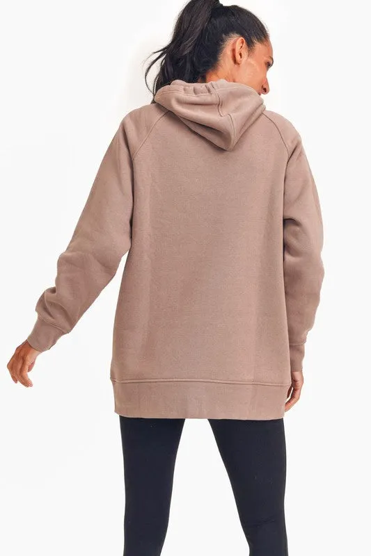Oversized Hoodie Pullover(Toast)