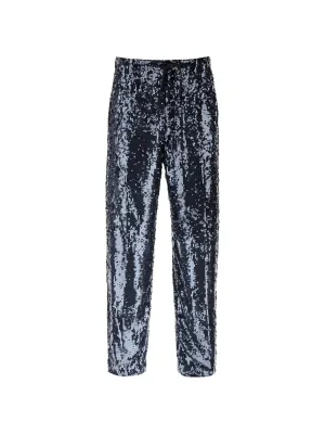 Penny Sequin Velvet Trousers