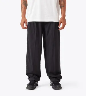 Pinstripe Flow Pant Black