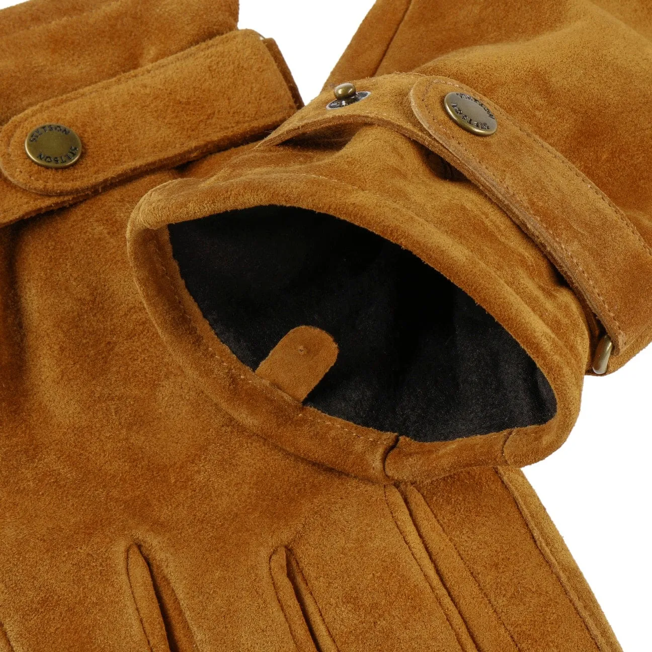 Revetal Leather Gloves by Stetson