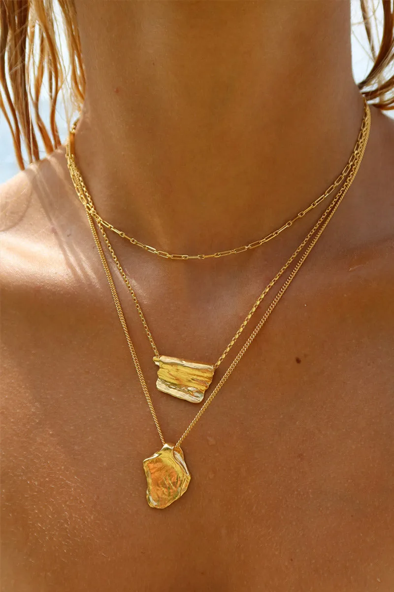 RUSTIC LANE NECKLACE - GOLD