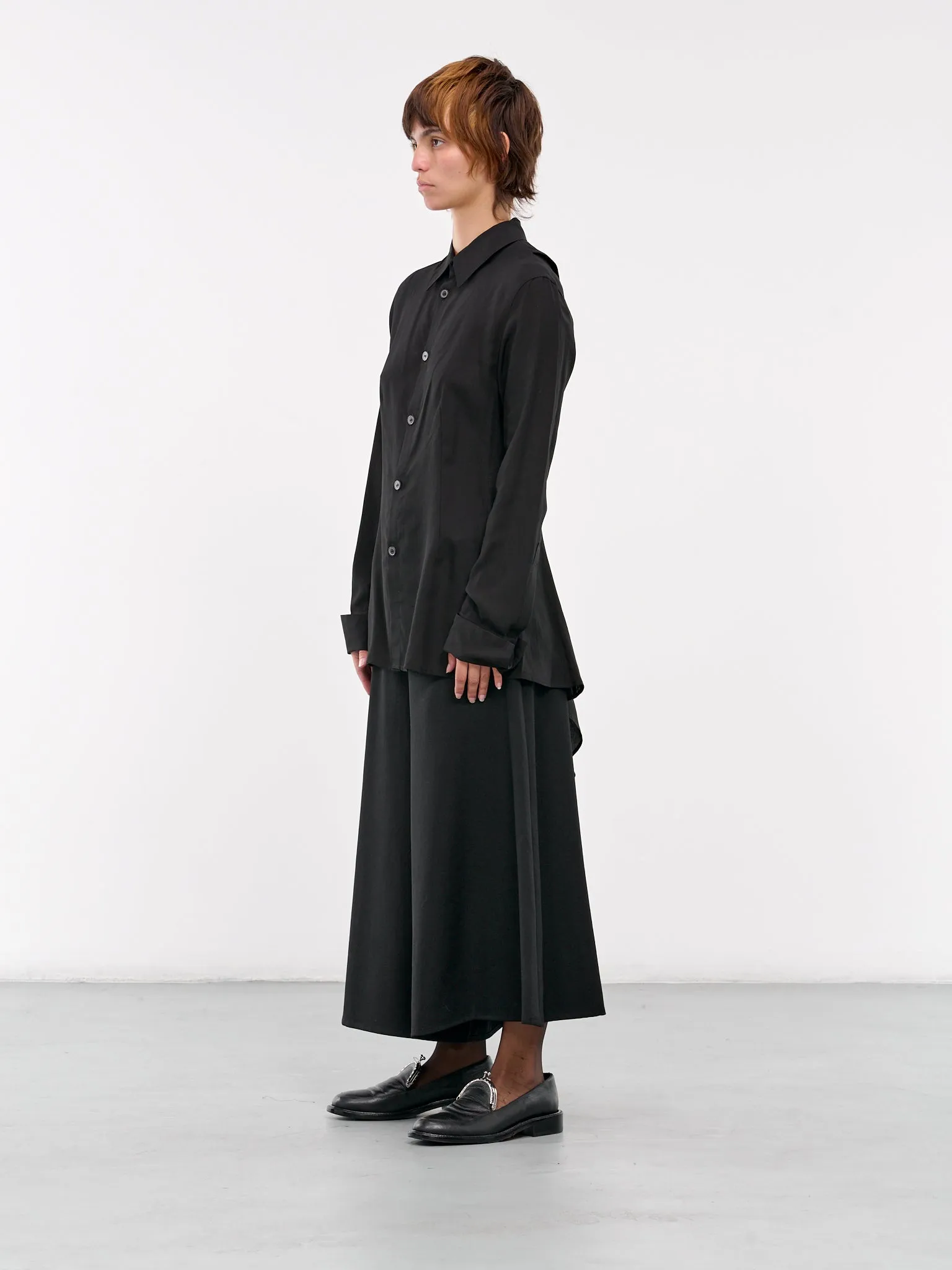 Sailor Cutting Blouse (F0-B60-200-2-BLACK)