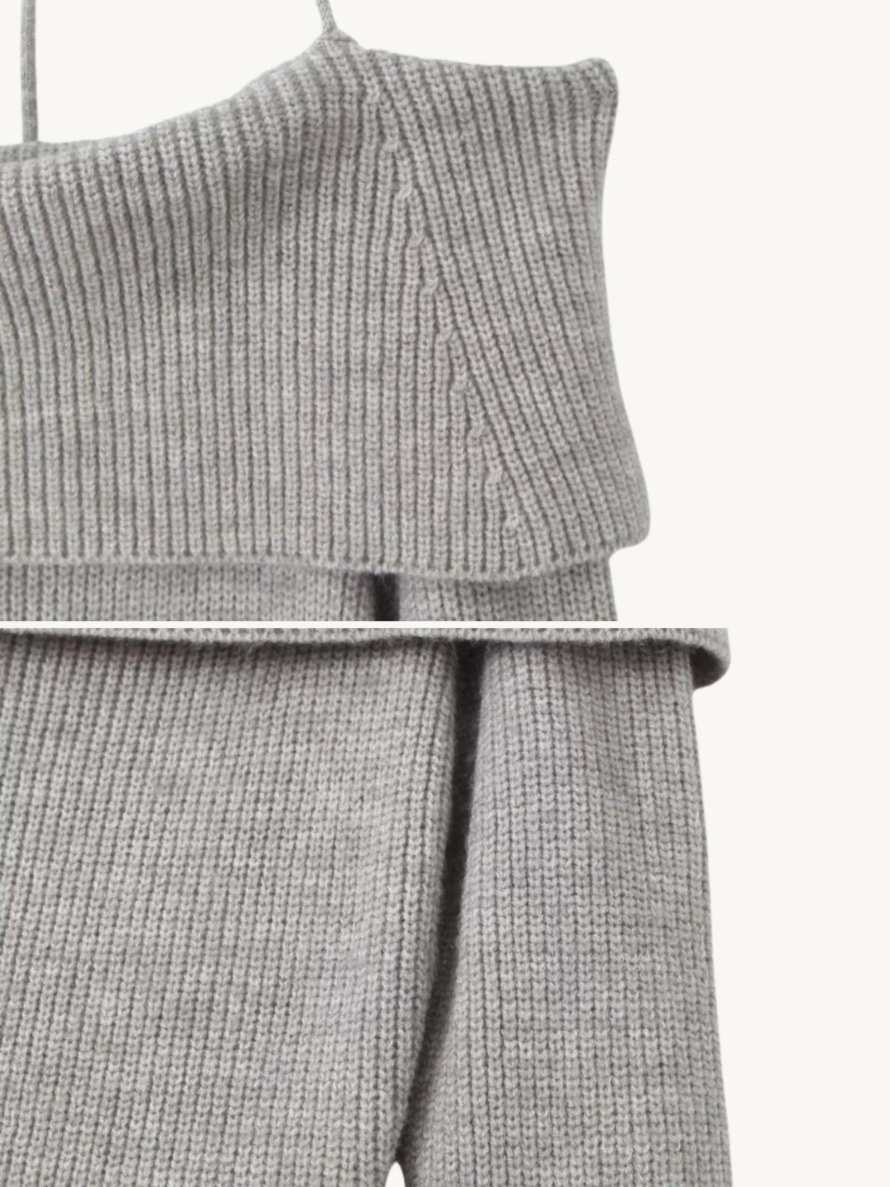 Samar Off Shoulder Knit Mini Dress