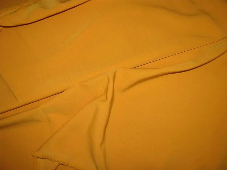 Scuba Crepe Stretch Jersey Knit Dress fabric 58&quot; fashion mustard B2 #85[4][8739]