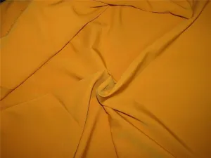 Scuba Crepe Stretch Jersey Knit Dress fabric 58&quot; fashion mustard B2 #85[4][8739]