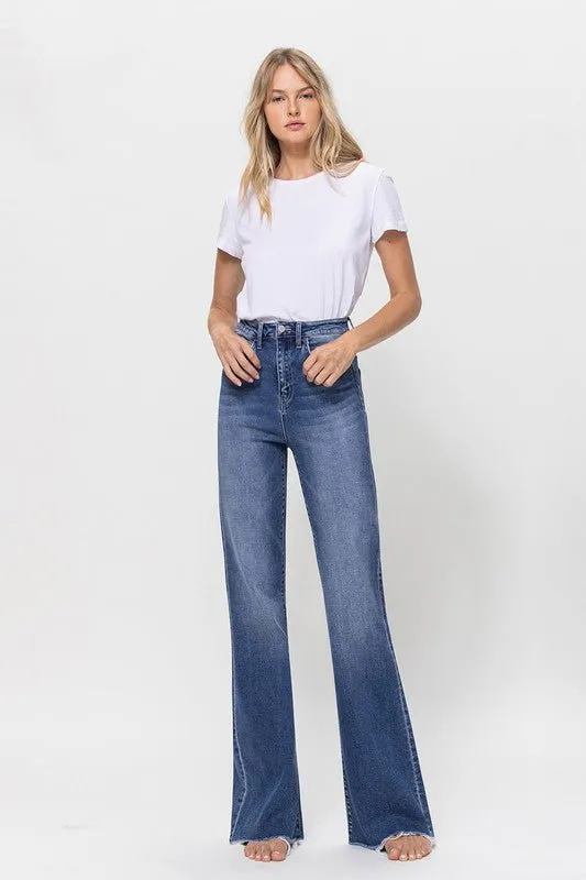 Super High Waisted Flare Jeans