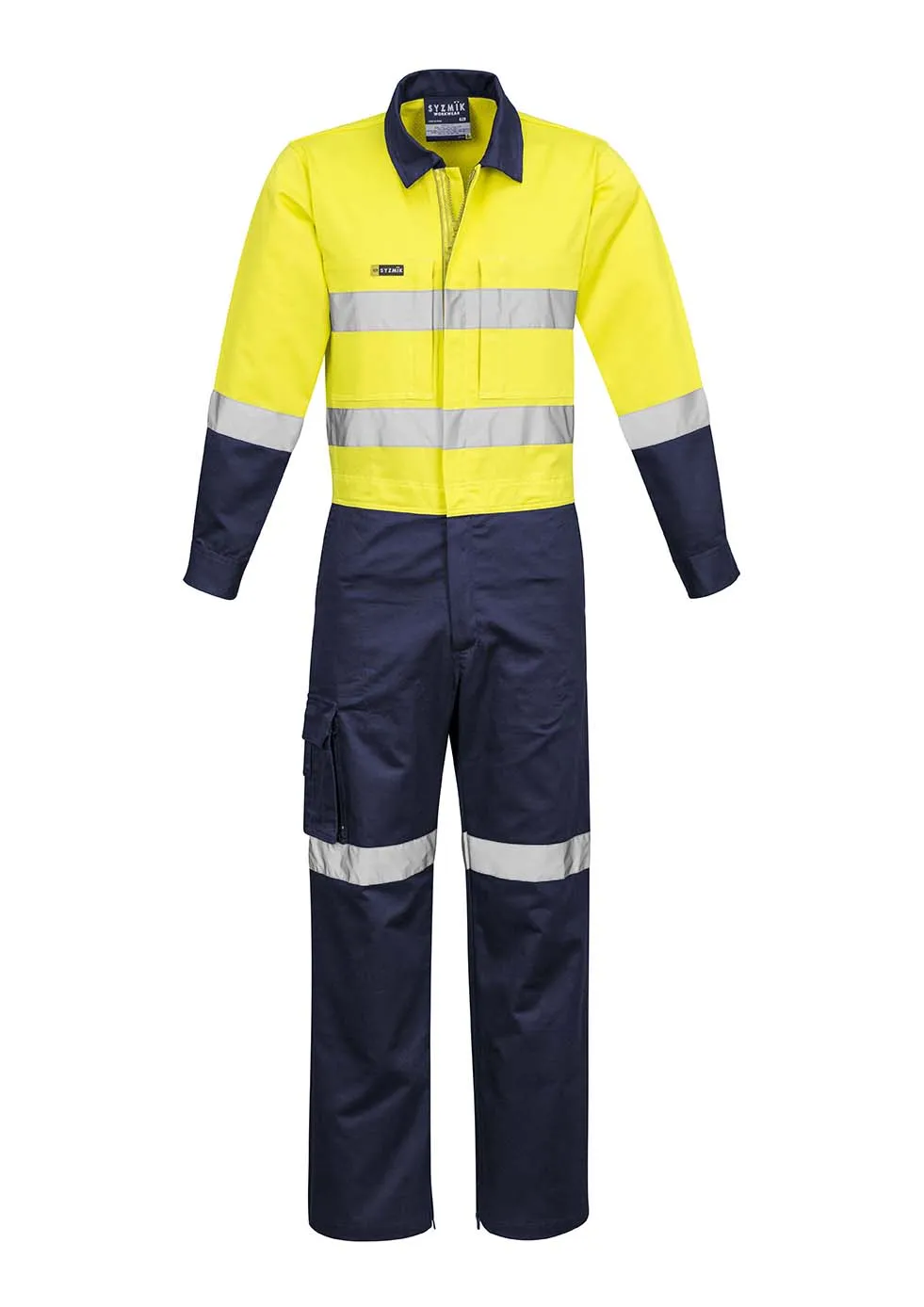 SYZMIK Mens Rugged Cooling Taped Overall - ZC804