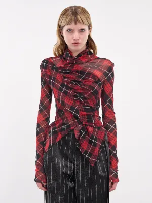 The Tartan Top (F-TO203-T568-300001-RED-BLK-WH)