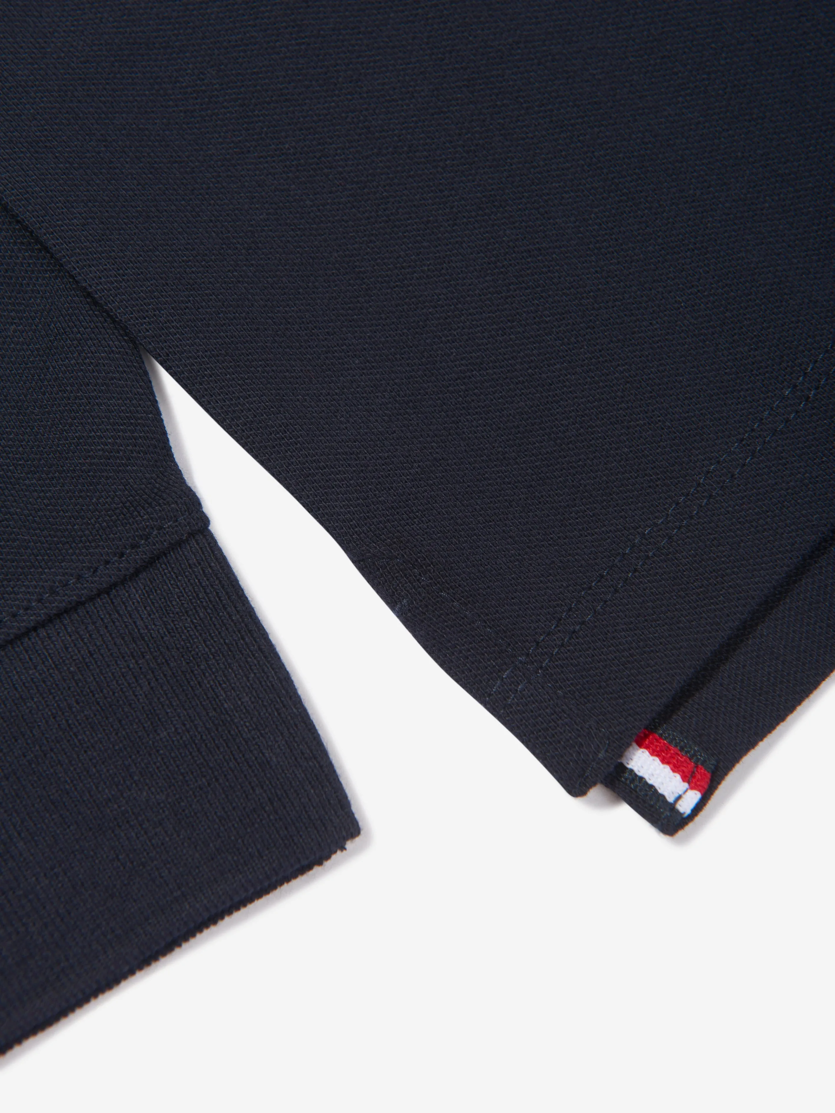 Tommy Hilfiger Boys Corporate Colourblock Polo Shirt in Navy