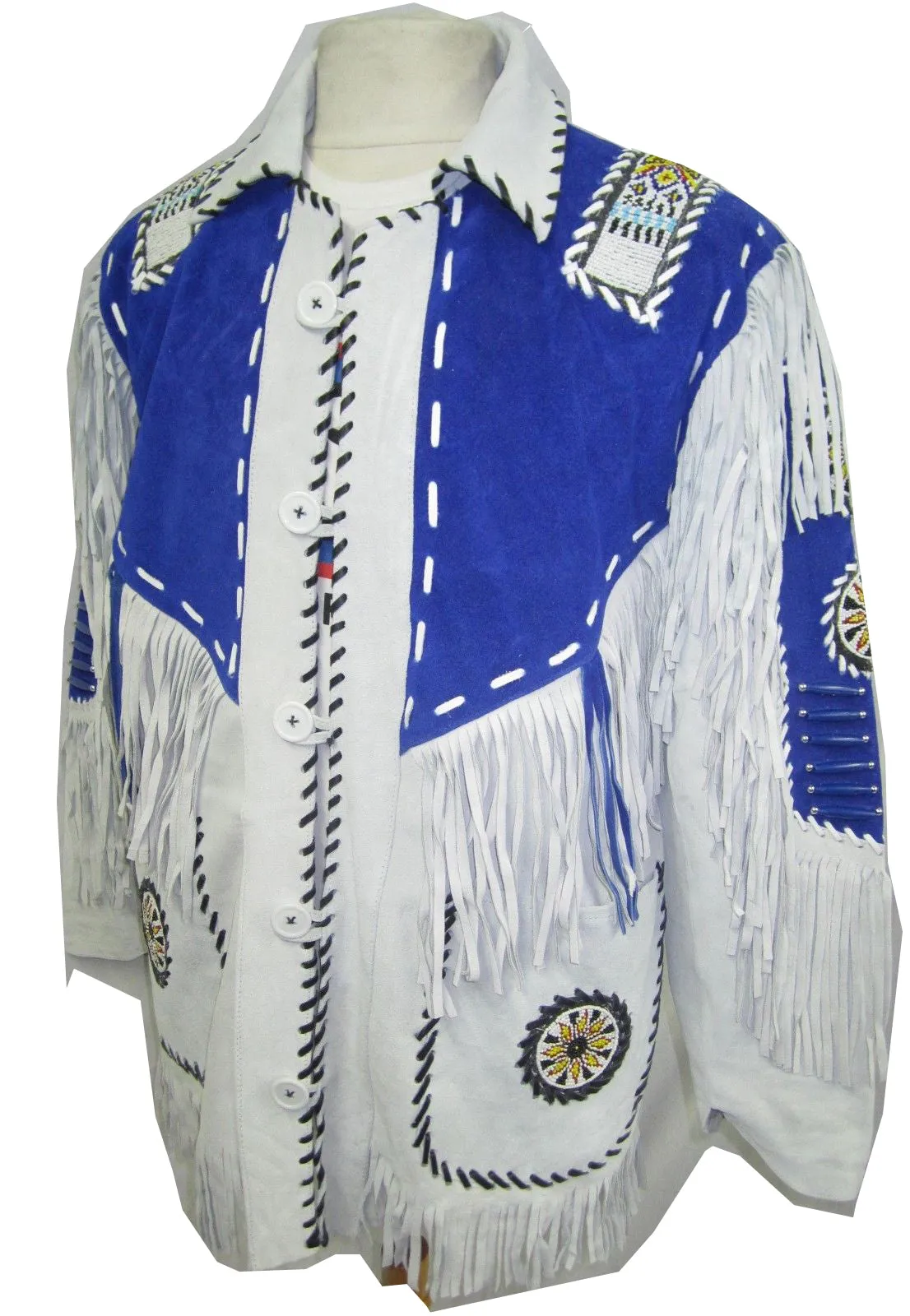 Western Cowboy Suede Fringe Jacket - Omaha Jacket 141