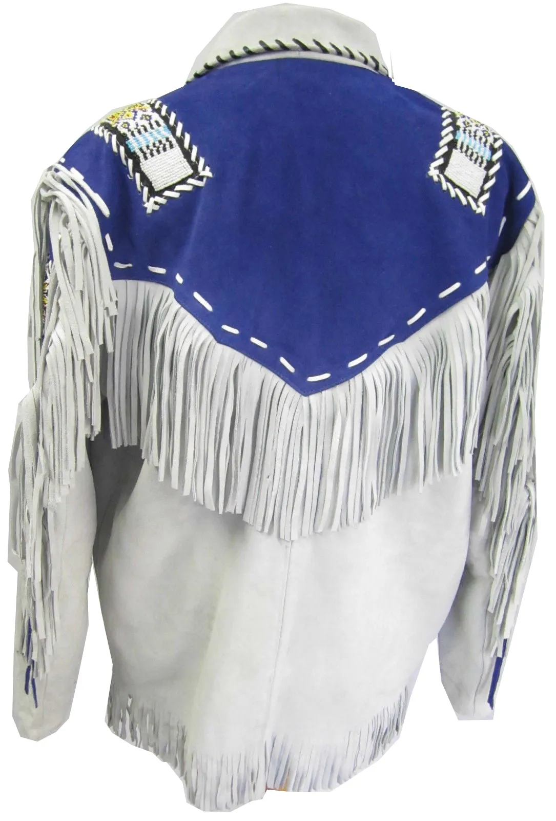 Western Cowboy Suede Fringe Jacket - Omaha Jacket 141