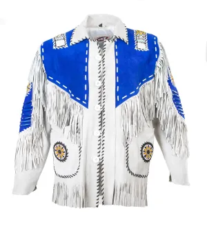 Western Cowboy Suede Fringe Jacket - Omaha Jacket 141